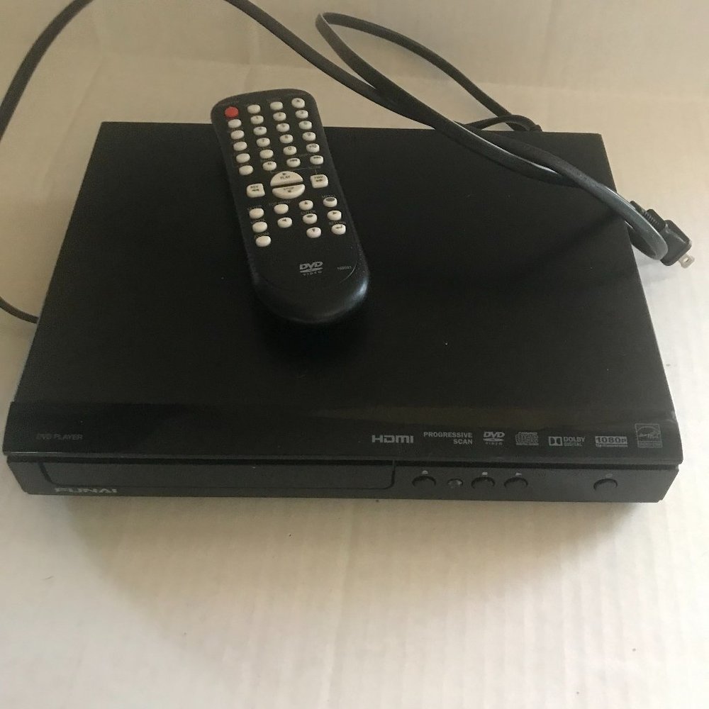 FUNAI DVD Player HDMI with Progressive Scan and Remote with RCA Jacks as well